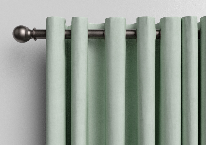 Faux Suede, Duckegg - Made to Measure Curtains - Image 12